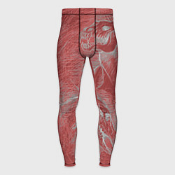 Тайтсы мужские Черепа лошадей - эскиз, цвет: 3D-принт