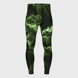 Мужские тайтсы Lightning green glow