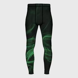 Мужские тайтсы Color smoke green