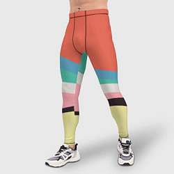 Тайтсы мужские Спектр июнь, цвет: 3D-принт — фото 2