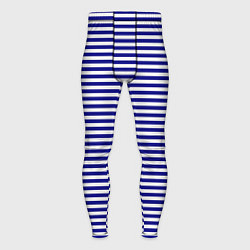 Тайтсы мужские Тельняшка моряка, цвет: 3D-принт