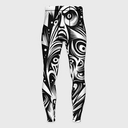 Тайтсы мужские Lightnings and faces - ai art fantasy, цвет: 3D-принт