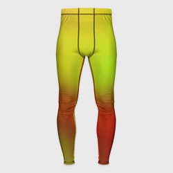 Тайтсы мужские Color multicolored gradient, цвет: 3D-принт