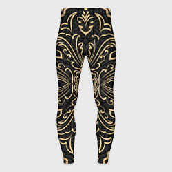 Мужские тайтсы Орнамент славянский позолота