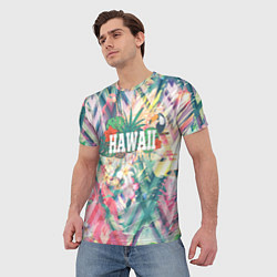 Футболка мужская Hawaii Summer, цвет: 3D-принт — фото 2