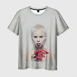 Футболка мужская Die Antwoord: Blooded Heart, цвет: 3D-принт