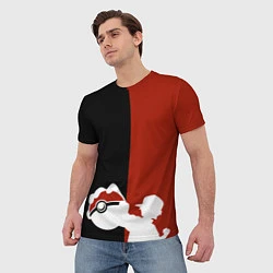 Футболка мужская Ловец покемонов, цвет: 3D-принт — фото 2