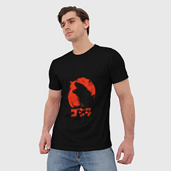 Футболка мужская Godzilla, цвет: 3D-принт — фото 2