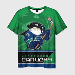 Футболка мужская Vancouver Canucks, цвет: 3D-принт