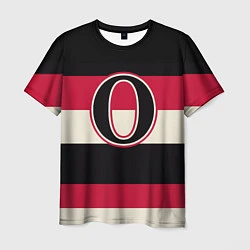 Футболка мужская Ottawa Senators O, цвет: 3D-принт