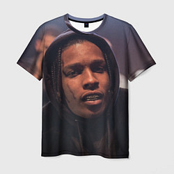 Футболка мужская ASAP Rocky: Black Hip-Hop, цвет: 3D-принт