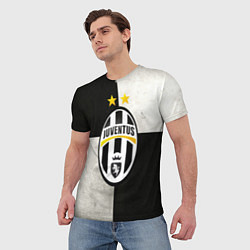 Футболка мужская Juventus FC, цвет: 3D-принт — фото 2