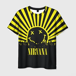 Футболка мужская Nirvana, цвет: 3D-принт