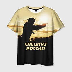 Футболка мужская Спецназ России, цвет: 3D-принт