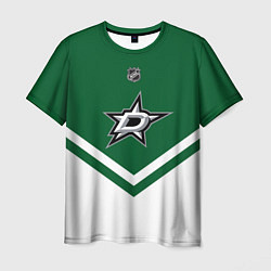 Футболка мужская NHL: Dallas Stars, цвет: 3D-принт