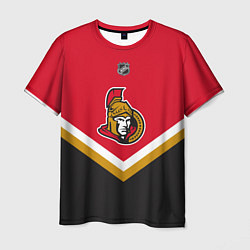 Футболка мужская NHL: Ottawa Senators, цвет: 3D-принт