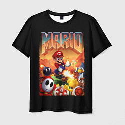 Футболка мужская Mario Doom, цвет: 3D-принт