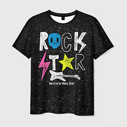 Футболка мужская Rock Star, цвет: 3D-принт