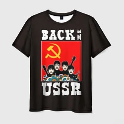 Футболка мужская Back In The USSR, цвет: 3D-принт