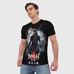 Футболка мужская Nioh, цвет: 3D-принт — фото 2