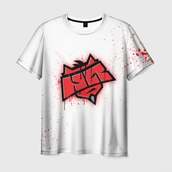 Футболка мужская HellRaisers: White collection, цвет: 3D-принт