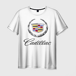 Футболка мужская Cadillac, цвет: 3D-принт
