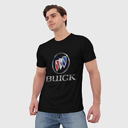 Футболка мужская Buick, цвет: 3D-принт — фото 2