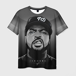 Футболка мужская Ice Cube: Gangsta цвета 3D-принт — фото 1