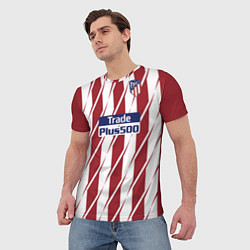 Футболка мужская Atletico Madrid FC: Form 2018, цвет: 3D-принт — фото 2