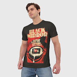 Футболка мужская Black Mirror: Entire history, цвет: 3D-принт — фото 2