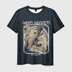 Футболка мужская Amon Amarth: Raven, цвет: 3D-принт