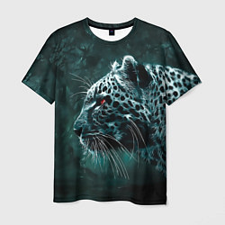Футболка мужская Леопард, цвет: 3D-принт