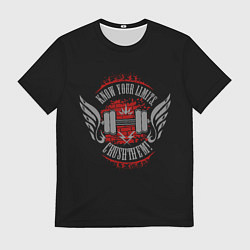 Футболка мужская SPORT, цвет: 3D-принт