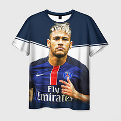 Футболка мужская Neymar: Fly Emirates, цвет: 3D-принт