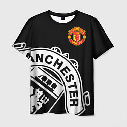 Футболка мужская Man United: Black Collection, цвет: 3D-принт