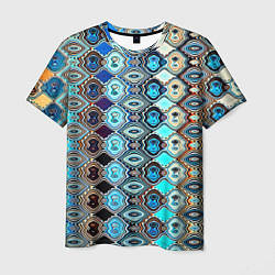 Футболка мужская Psychedelic mosaica, цвет: 3D-принт