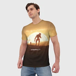 Футболка мужская Titanfall 2: Sunrise, цвет: 3D-принт — фото 2