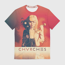 Футболка мужская Chvrches Girl, цвет: 3D-принт