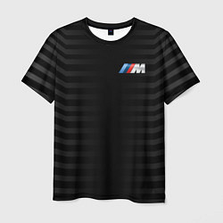 Футболка мужская BMW M BLACK & GREY, цвет: 3D-принт