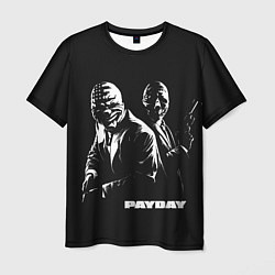 Футболка мужская Payday, цвет: 3D-принт