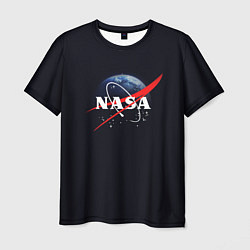 Футболка мужская NASA: Black Space, цвет: 3D-принт