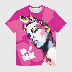 Футболка мужская Pink Art, цвет: 3D-принт