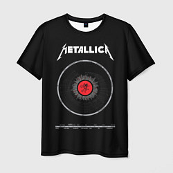 Футболка мужская Metallica Vinyl, цвет: 3D-принт