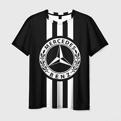 Футболка мужская Mercedes-Benz Black, цвет: 3D-принт