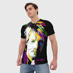Футболка мужская Jon Bon Jovi Art, цвет: 3D-принт — фото 2
