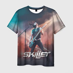 Футболка мужская Skillet: John Cooper, цвет: 3D-принт