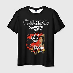 Футболка мужская Cuphead: Hell Devil, цвет: 3D-принт