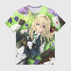Футболка мужская Violet Evergarden, цвет: 3D-принт