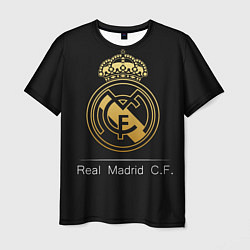 Футболка мужская FC Real Madrid: Gold Edition, цвет: 3D-принт