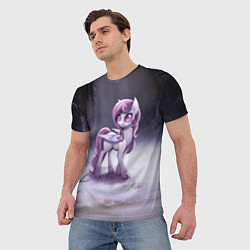 Футболка мужская Violet Pony, цвет: 3D-принт — фото 2